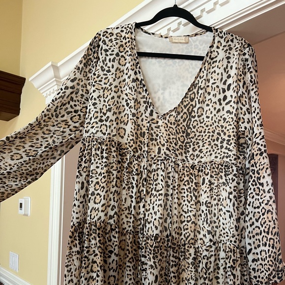 Altar’d State Cheetah Print Dress - Picture 4 of 7